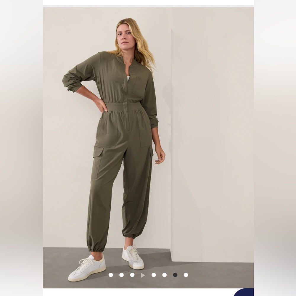 Athleta Brooklyn Long Sleeve Jumpsuit
